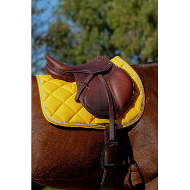 Tapis de selle Equithème Classic Jaune