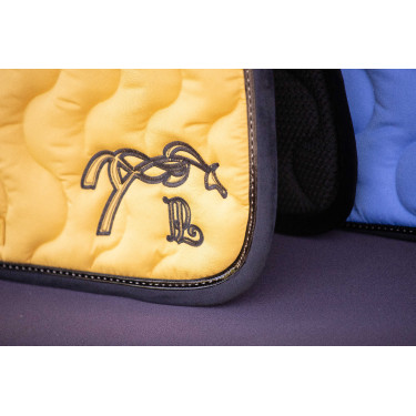 Tapis de selle Pénélope Classique Moutarde Jaune