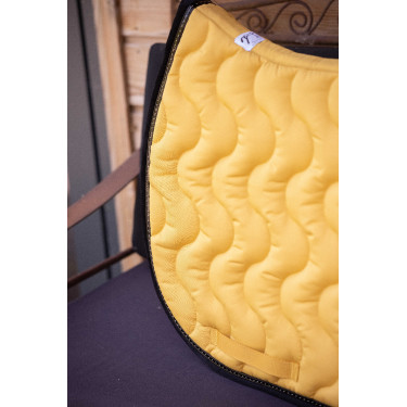 Tapis de selle Pénélope Classique Moutarde Jaune