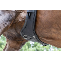 Sangle courte LeMieux Gel -Tek Anatomic Noir