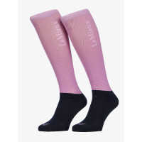 Chaussettes de concours LeMieux Sparkle Mallow Violet