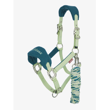 Halster en leadrope LeMieux Vogue Esme Badge Wit Halster en leadrope LeMieux Vogue Esme Badge Wit