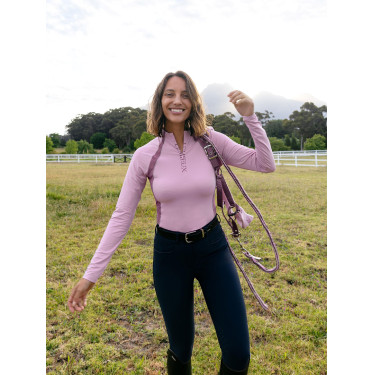 Maillot de corps LeMieux tissu mesh Philippa femme Fondant Rose Maillot de corps LeMieux tissu mesh Philippa femme Fondant Rose