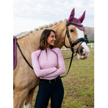 Maillot de corps LeMieux tissu mesh Philippa femme Fondant Rose Maillot de corps LeMieux tissu mesh Philippa femme Fondant Rose