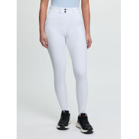 Broek LeMieux siliconen zitvlak Izzy Young Rider Wit