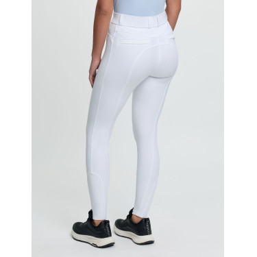 Pantalon LeMieux fond silicone Izzy Young Rider Blanc