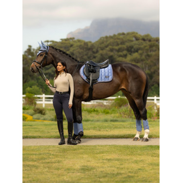 Zadeldek LeMieux Loire Close Contact Square CSO Poederblauw
