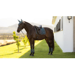 Tapis de selle LeMieux Loire Dressage Square Jungle Vert Tapis de selle LeMieux Loire Dressage Square Jungle Vert