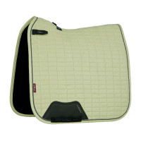 LeMieux Suede Dressage Square Reflective Badge Groen