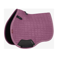 LeMieux Reflective Suede Mixte GP Square Zadeldek Kaasjeskruid Violet
