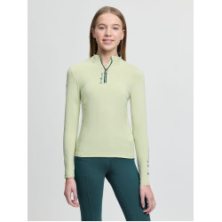 Base Layer LeMieux Young Rider Classique manches longues Macaron Vert