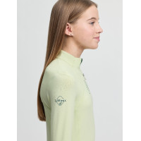 Base Layer LeMieux Young Rider Classique manches longues Bleu benetton