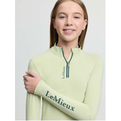 Base Layer LeMieux Young Rider Classique manches longues Macaron Vert
