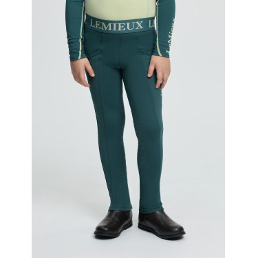 Mini Pull-on LeMieux paardrijbroek Young Rider Jungle Groen
