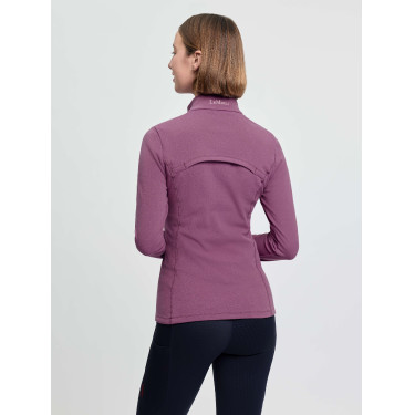 LeMieux Frances dames fleece met ritskraag Kaasjeskruid