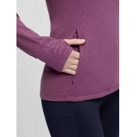 LeMieux Frances dames fleece met ritskraag Zwart LeMieux Frances dames fleece met ritskraag Zwart