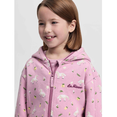 LeMieux Zip Through Mini Charlie hoodie Fondant Roze