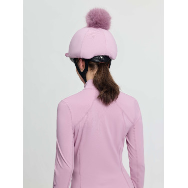 LeMieux Klassieke muts met afneembare pompon Fondant Roze