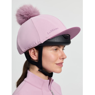 Toque à pompom LeMieux amovible Classique Fondant Rose