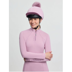 LeMieux Klassieke muts met afneembare pompon Fondant Roze