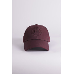 Casquette ambassadeur softshell Harcour Aubergine Bordeaux