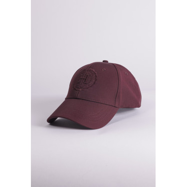 Casquette ambassadeur softshell Harcour Aubergine Bordeaux