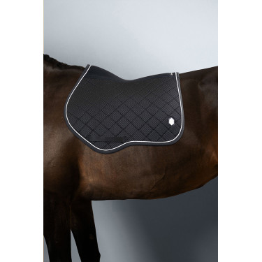 Tapis de selle Mesh velours 3D ProConfort Dynamix Noir / noir Tapis de selle Mesh velours 3D ProConfort Dynamix Noir / noir