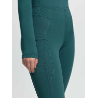 Rijbroek voor paardrijden Young Rider LeMieux Orla Harlow Coral Crush Jungle Groen