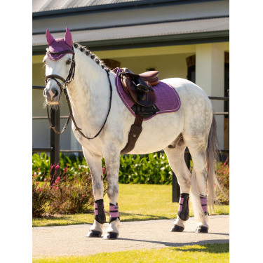 Tapis Mini LeMieux Suede Jump Square Mallow Violet Tapis Mini LeMieux Suede Jump Square Mallow Violet