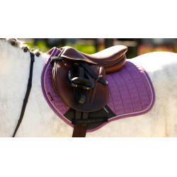 Tapis Mini LeMieux Suede Jump Square Mallow Violet Tapis Mini LeMieux Suede Jump Square Mallow Violet