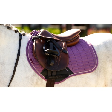 Tapis Mini LeMieux Suede Jump Square Mallow Violet Tapis Mini LeMieux Suede Jump Square Mallow Violet