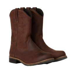 Bottes western Horze Cassidy en cuir Marron Bottes western Horze Cassidy en cuir Marron