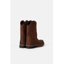 Bottes western Horze Cassidy en cuir Marron Bottes western Horze Cassidy en cuir Marron