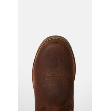 Bottes western Horze Cassidy en cuir Marron Bottes western Horze Cassidy en cuir Marron