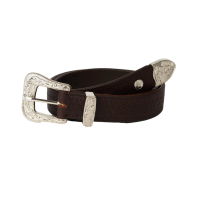 Ceinture western Horze Blaze cuir Marron Ceinture western Horze Blaze cuir Marron