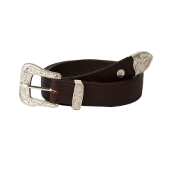 Ceinture western Horze Blaze cuir Marron Ceinture western Horze Blaze cuir Marron