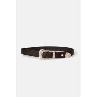 Ceinture western Horze Blaze cuir Marron Ceinture western Horze Blaze cuir Marron