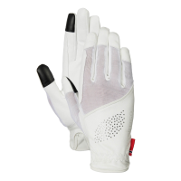Gants d’équitation B Vertigo Lux Blanc brillant