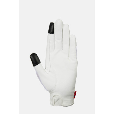 Gants d’équitation B Vertigo Lux Blanc brillant