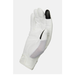 Gants d’équitation B Vertigo Lux Blanc brillant