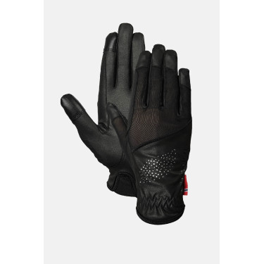 Gants d’équitation B Vertigo Lux Noir