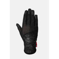 Gants d’équitation B Vertigo Lux Blanc brillant