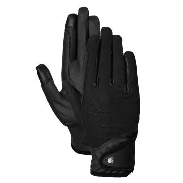 Gants d’équitation Horze Ally mesh Noir Gants d’équitation Horze Ally mesh Noir