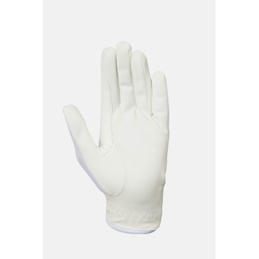 Gants d’équitation Horze Ally mesh Blanc brillant Gants d’équitation Horze Ally mesh Blanc brillant