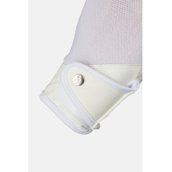 Gants d’équitation Horze Ally mesh Blanc brillant Gants d’équitation Horze Ally mesh Blanc brillant