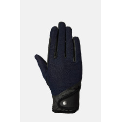 Gants d’équitation Horze Ally mesh Marine foncé Bleu