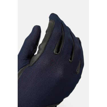 Gants d’équitation Horze Ally mesh Marine foncé Bleu