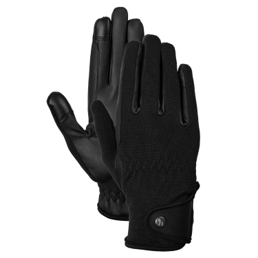 Gants d’équitation Horze Young Rider Romy Noir Gants d’équitation Horze Young Rider Romy Noir