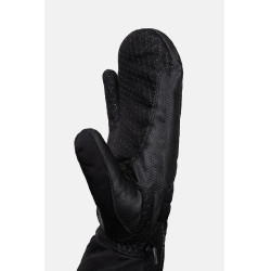 Winterhandschoenen 3 vingers Horze wolisolatie Zwart