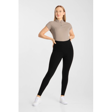 Legging d’équitation full grip Horze Katharina effet amincissant femme Noir Legging d’équitation full grip Horze Katharina effet amincissant femme Noir